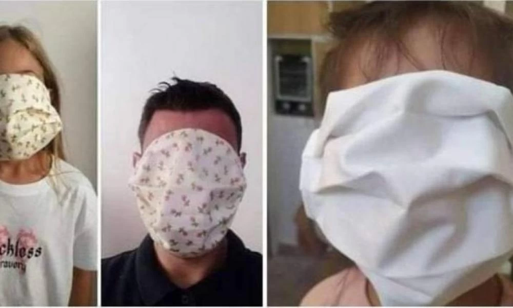 Είχαν δώσει ακόμα πιο μεγάλες διαστάσεις για τις μάσκες στα παιδιά
